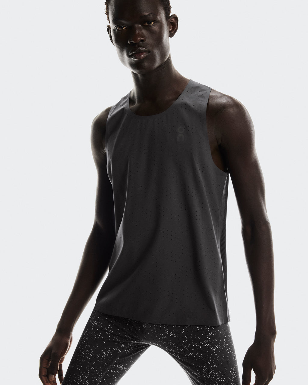 Race Singlet M Iron