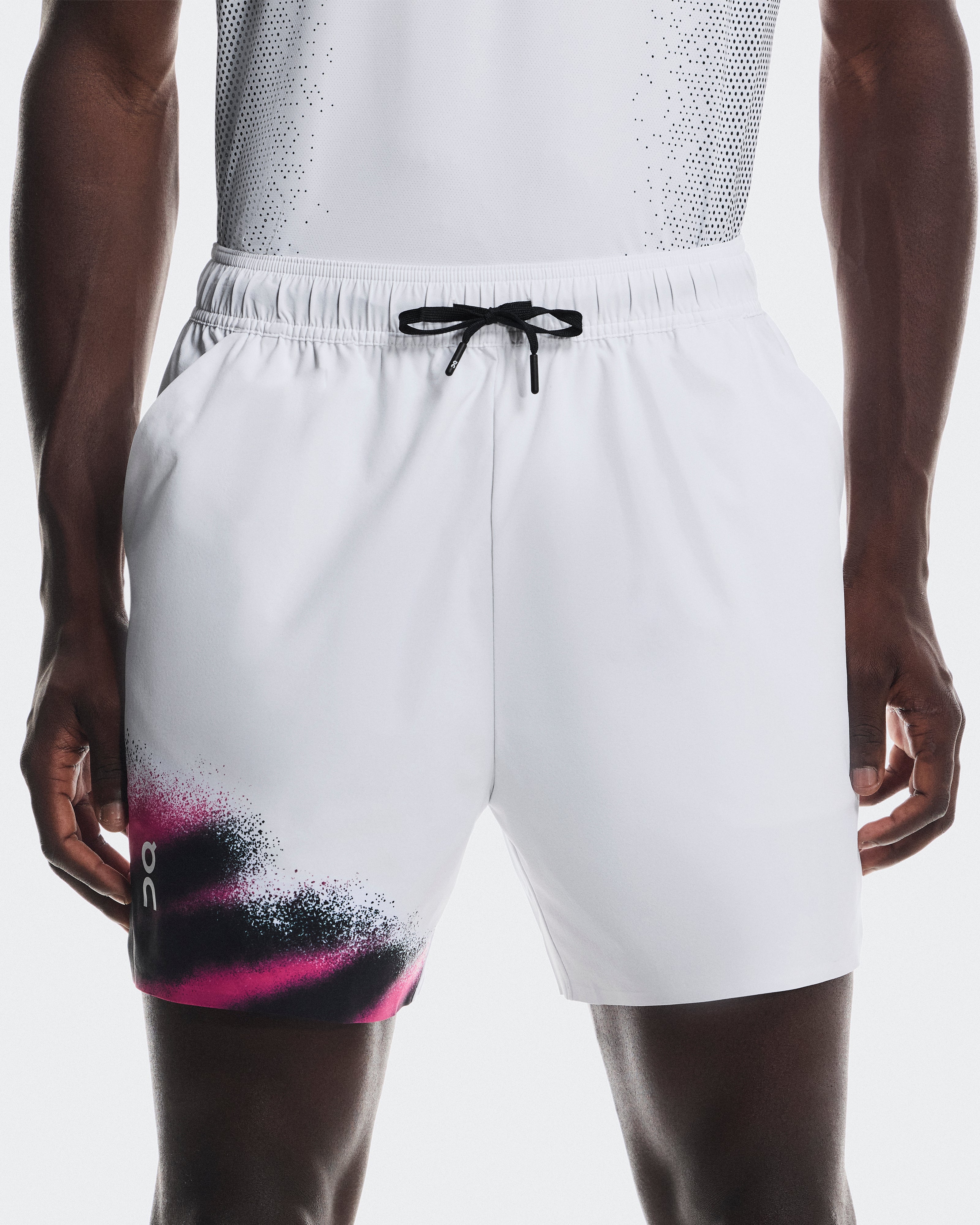 Court Shorts M White | Black