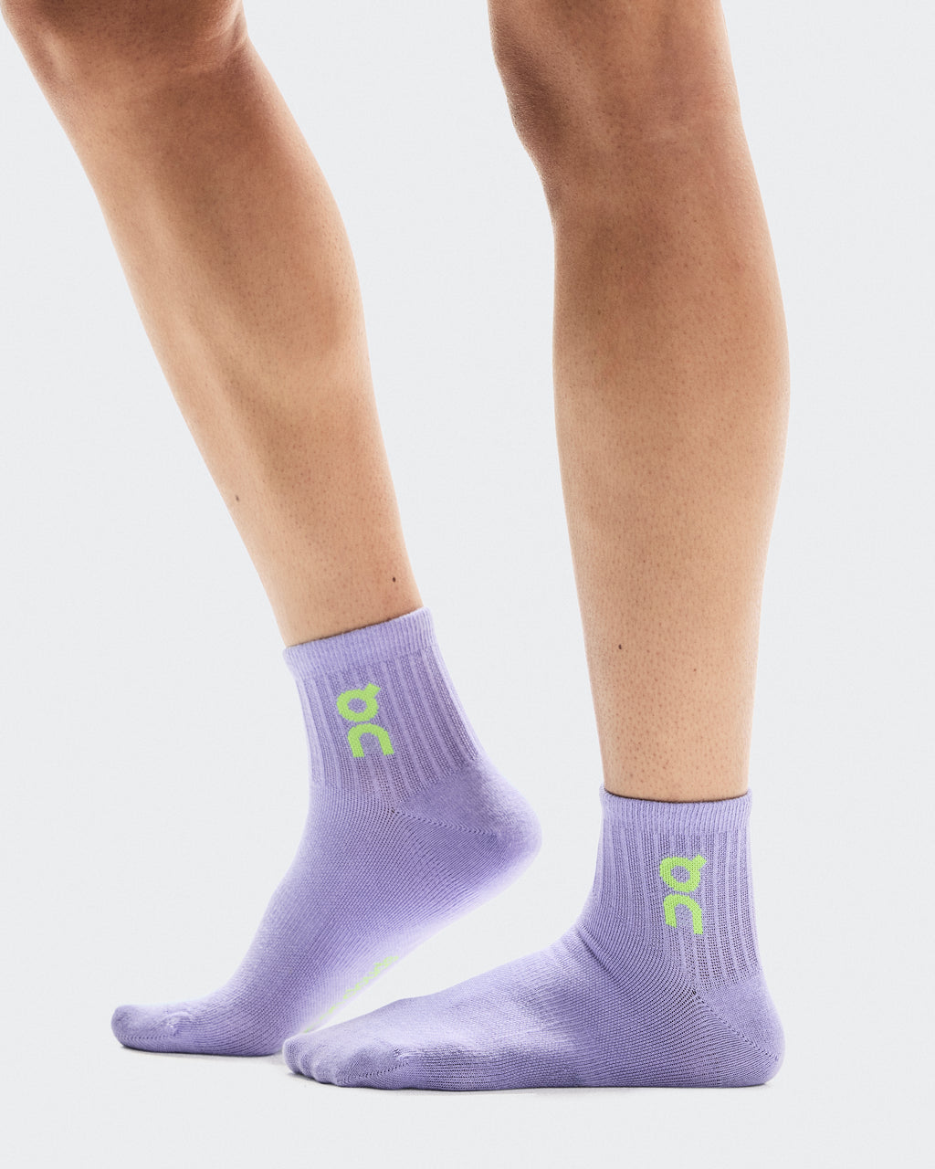 Logo Sock Mid 3P U Orchid | Comet