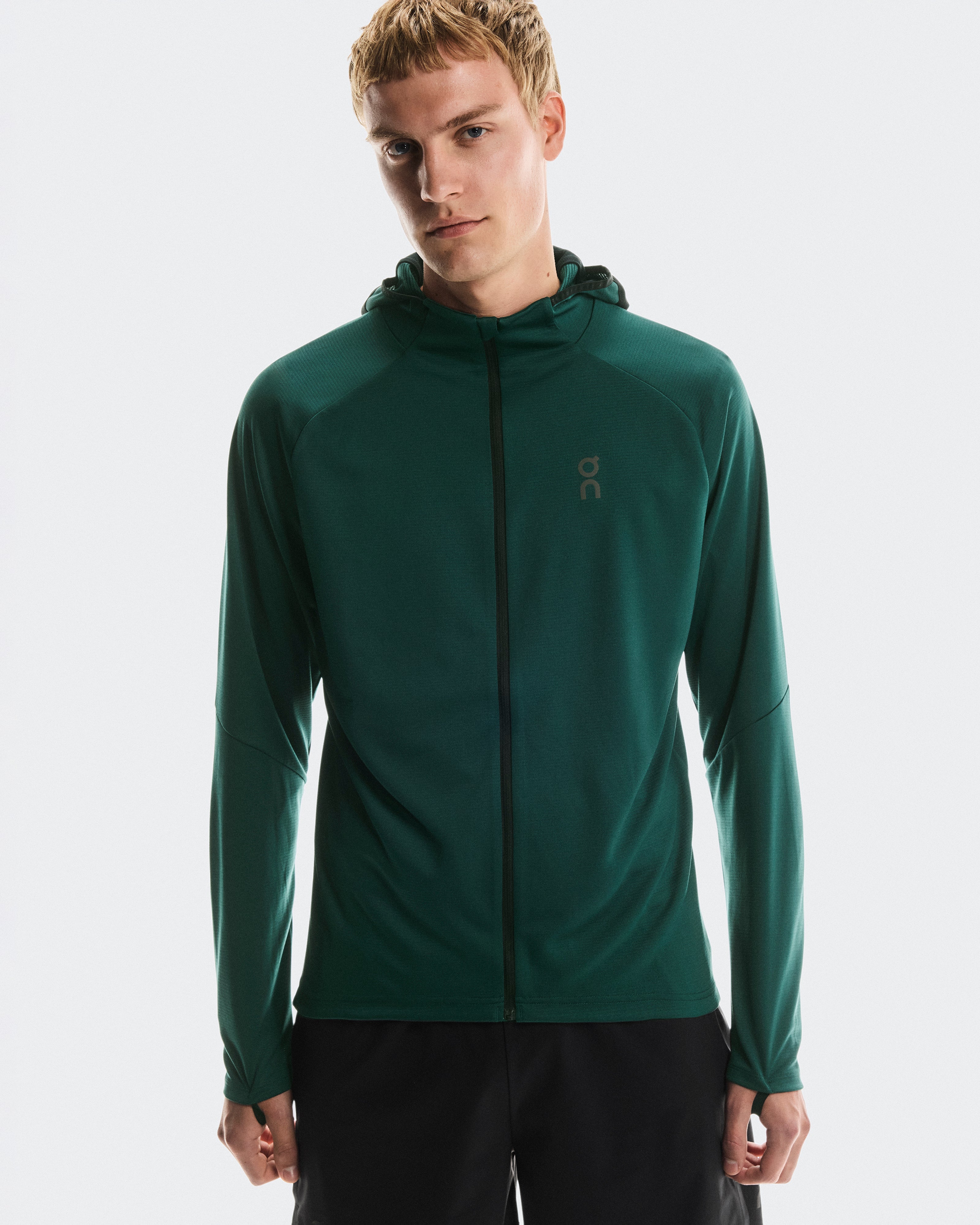 Climate Zip Hoodie M Spirulina