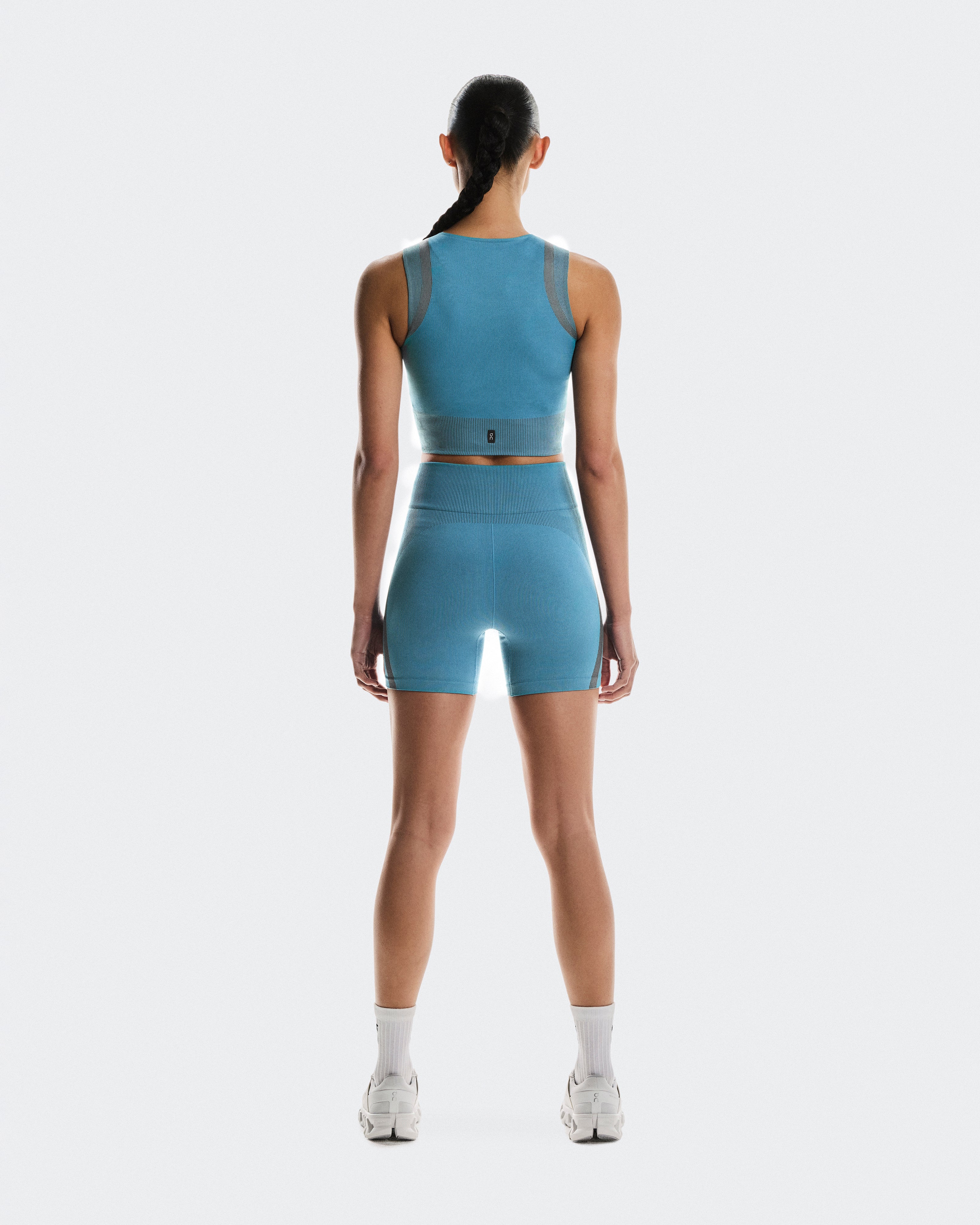 Studio Knit Crop W Niagara | Rock
