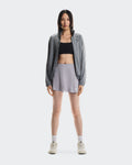 Court Skirt Side Pleat W Lilac