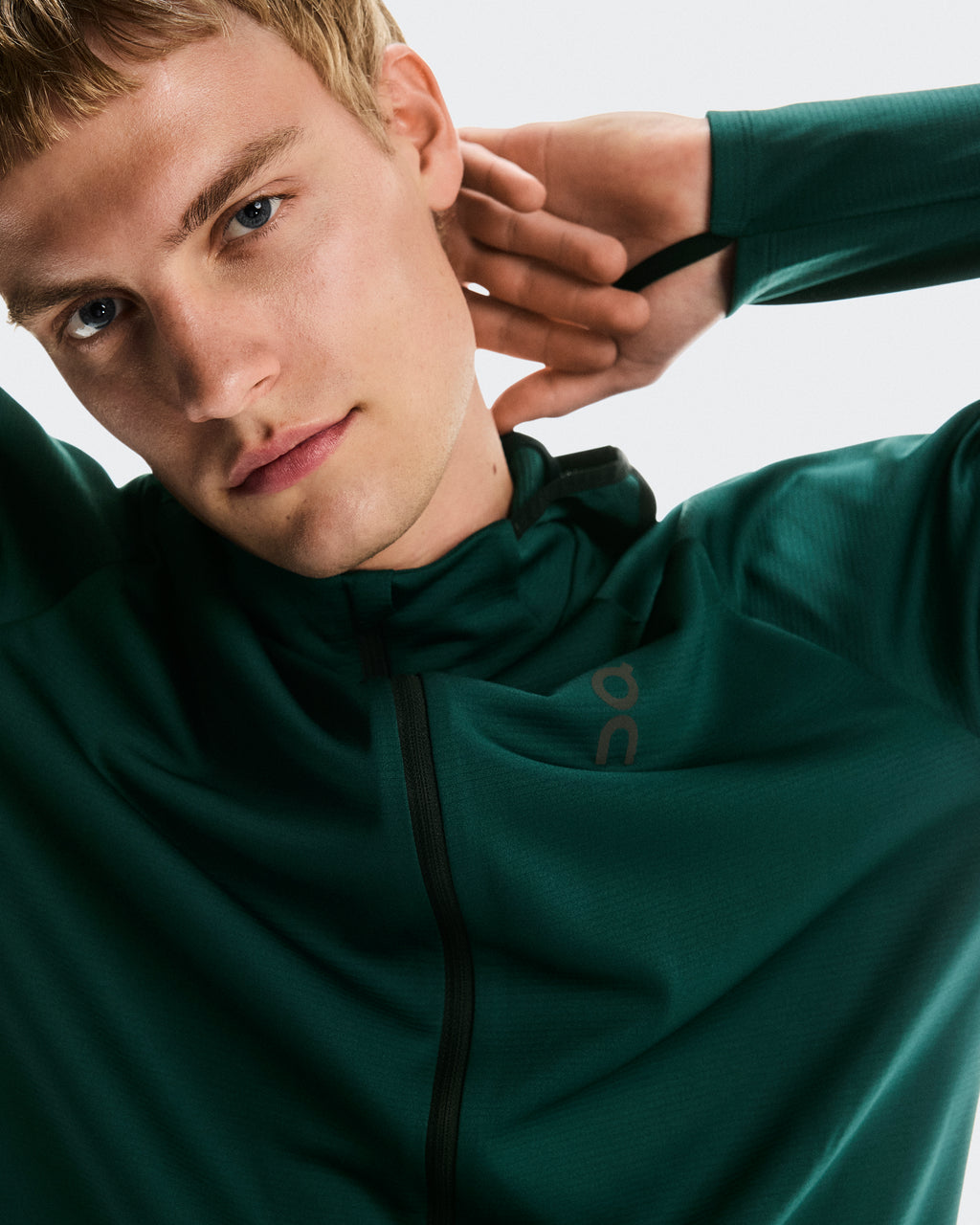 Climate Zip Hoodie M Spirulina