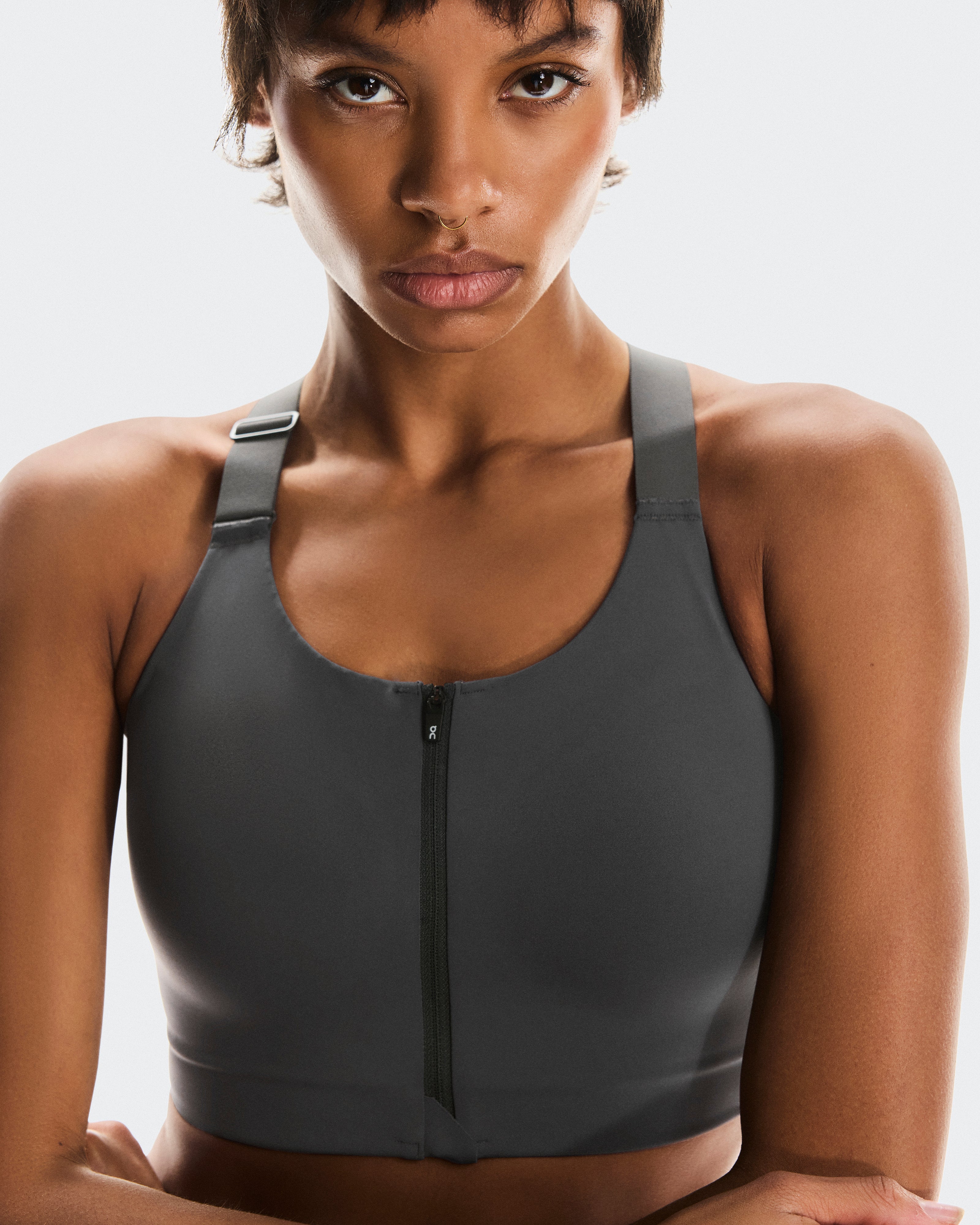 Endurance Bra Zip W Eclipse