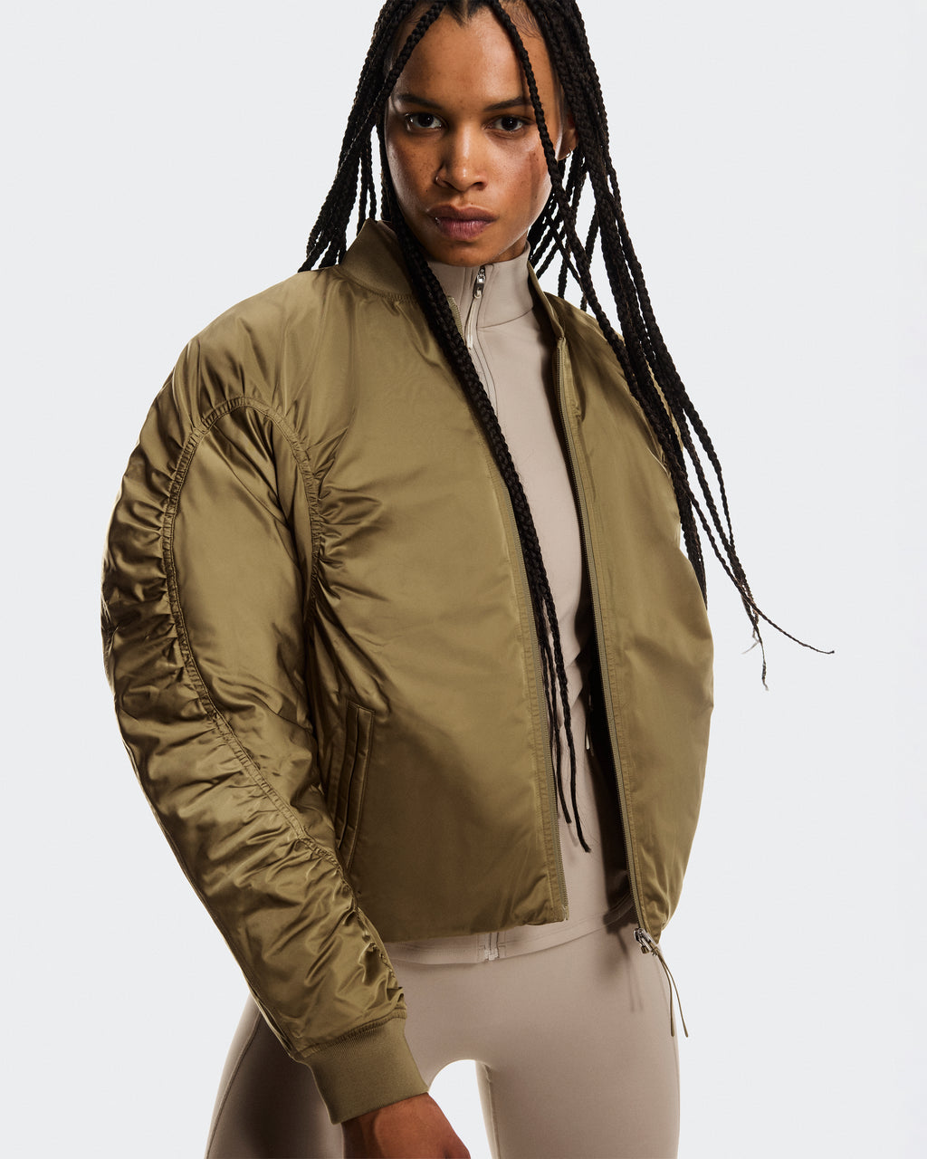 Bomber Jacket 1 W Nutmeg