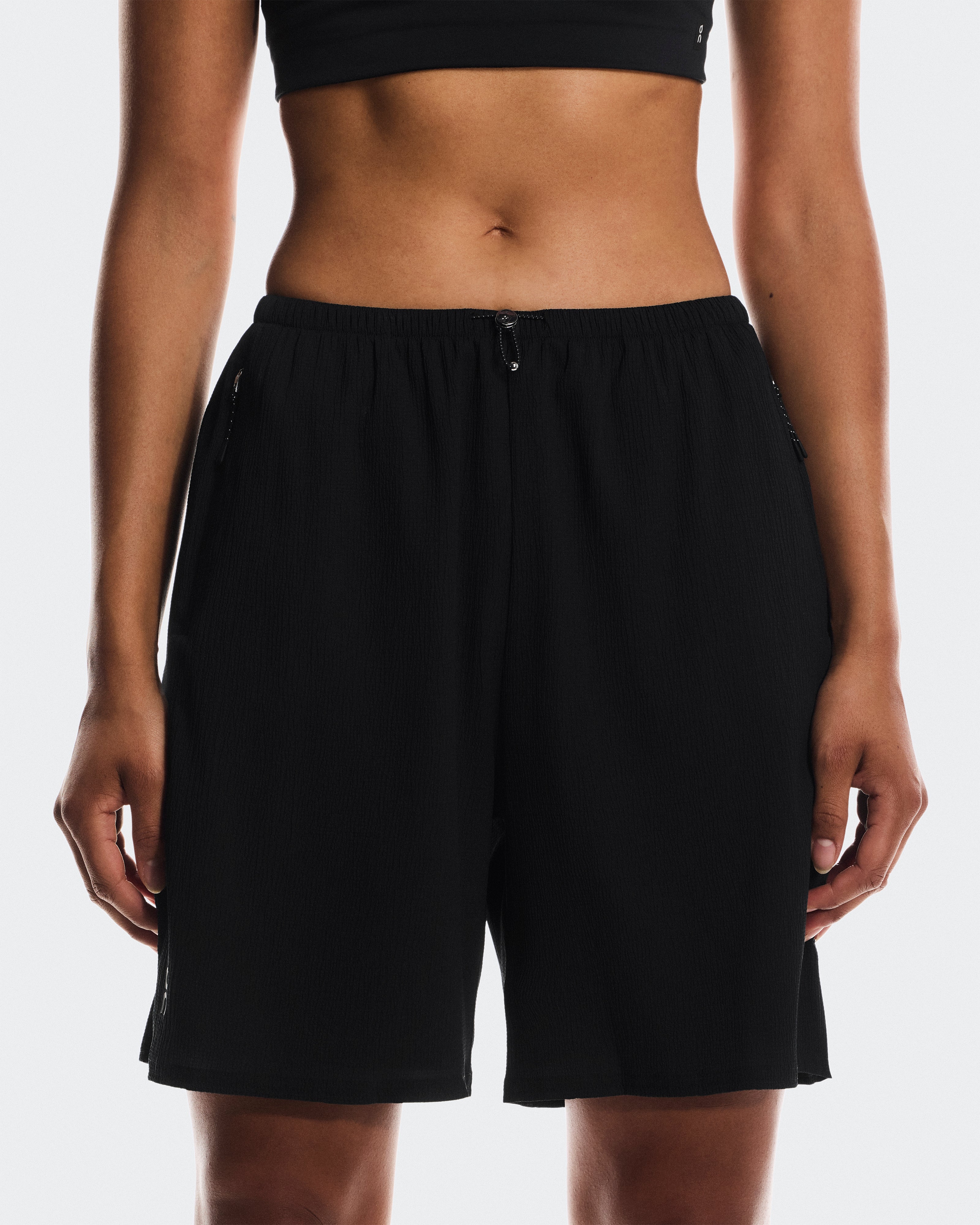 Track Shorts 1 W Black
