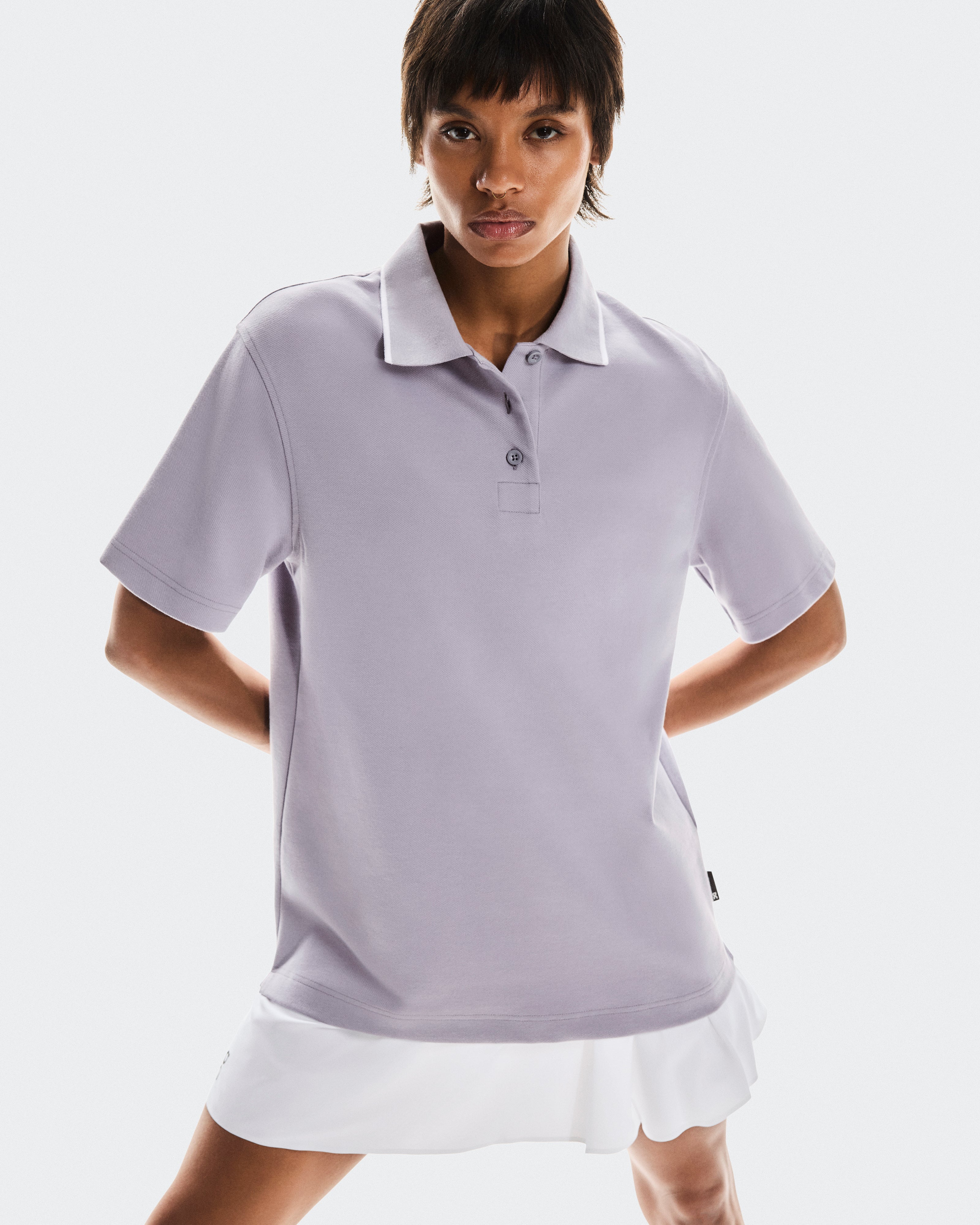 Courtside Polo W Lilac