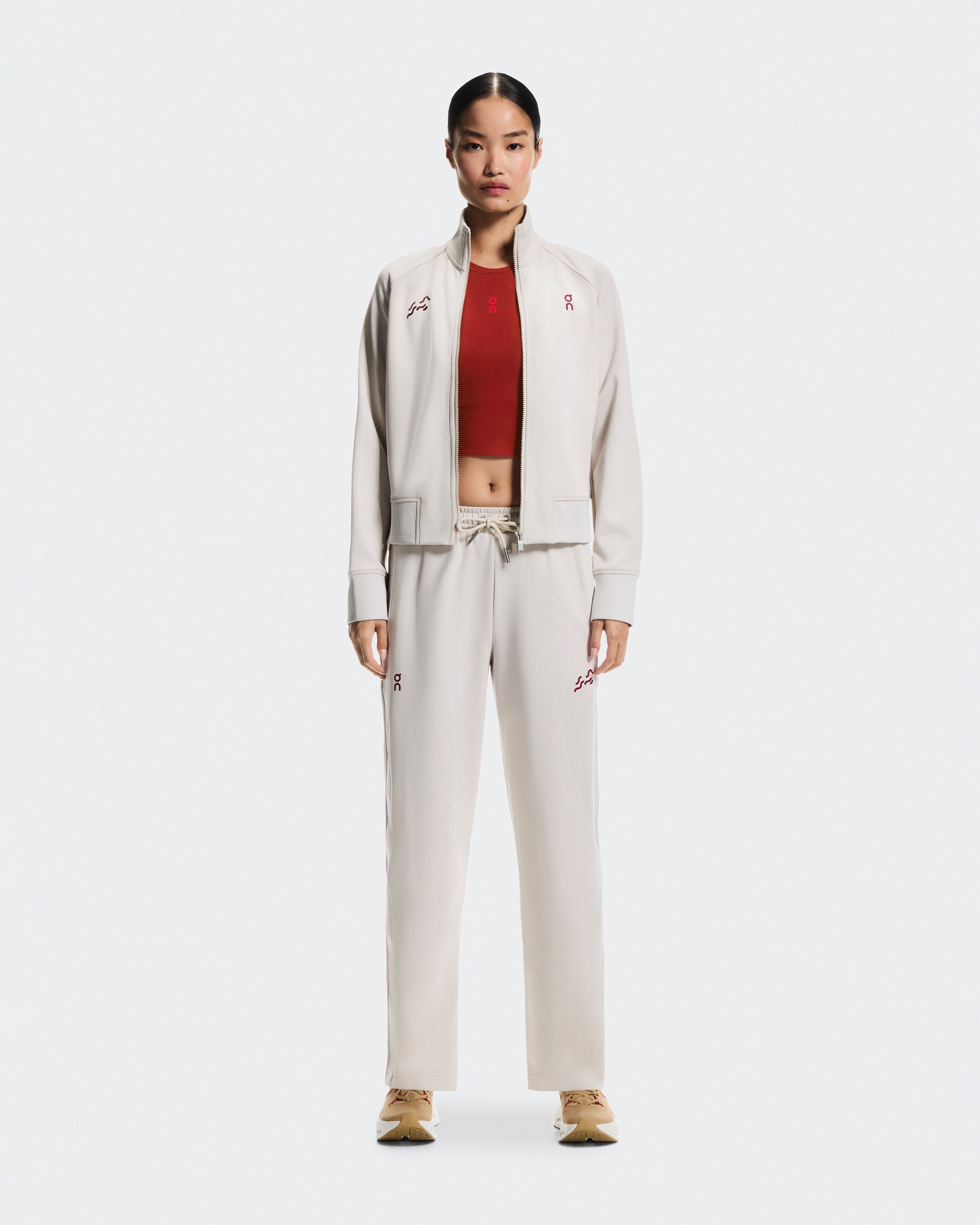 Track Pants W Pearl