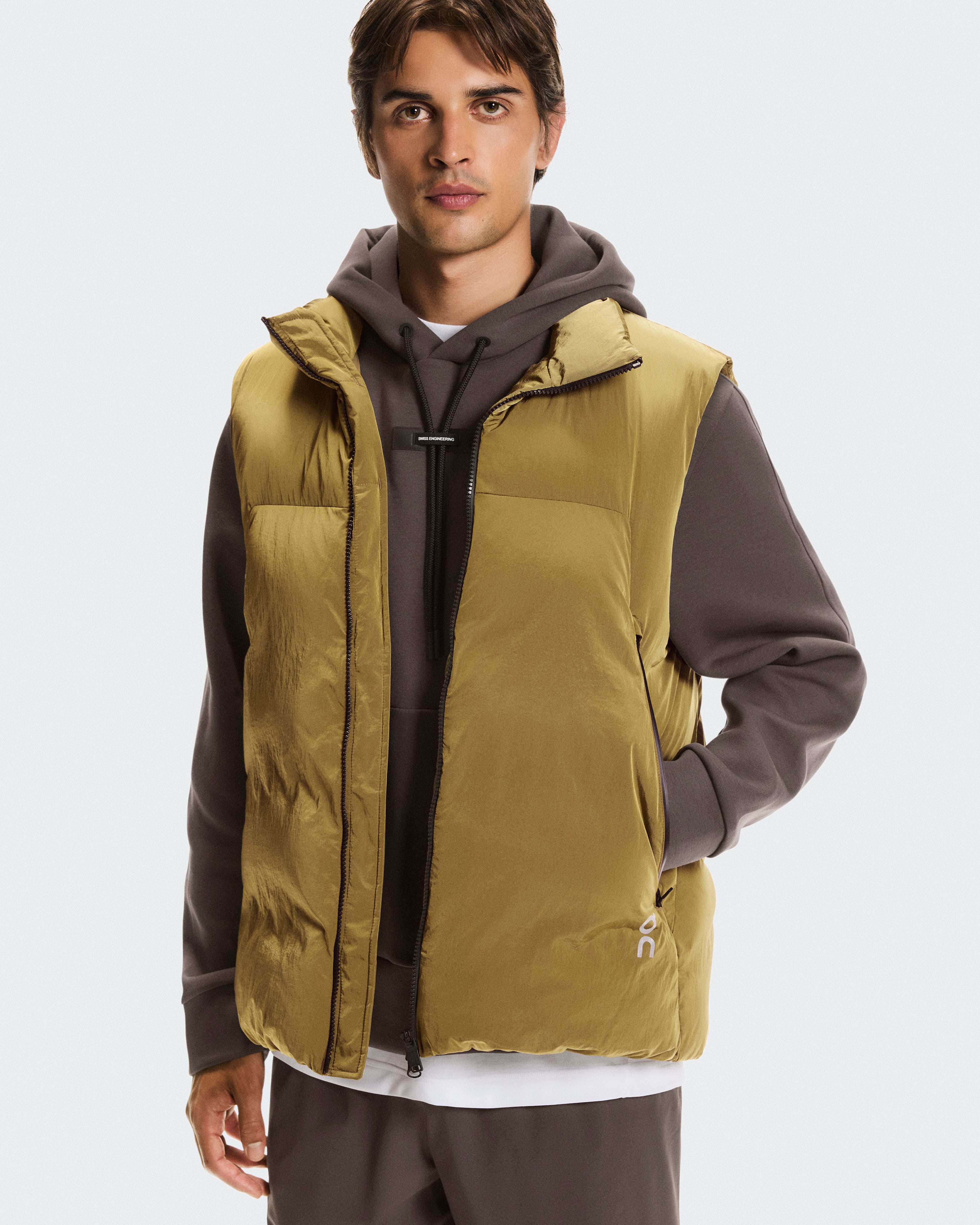All-Day Puffer Vest M Nutmeg