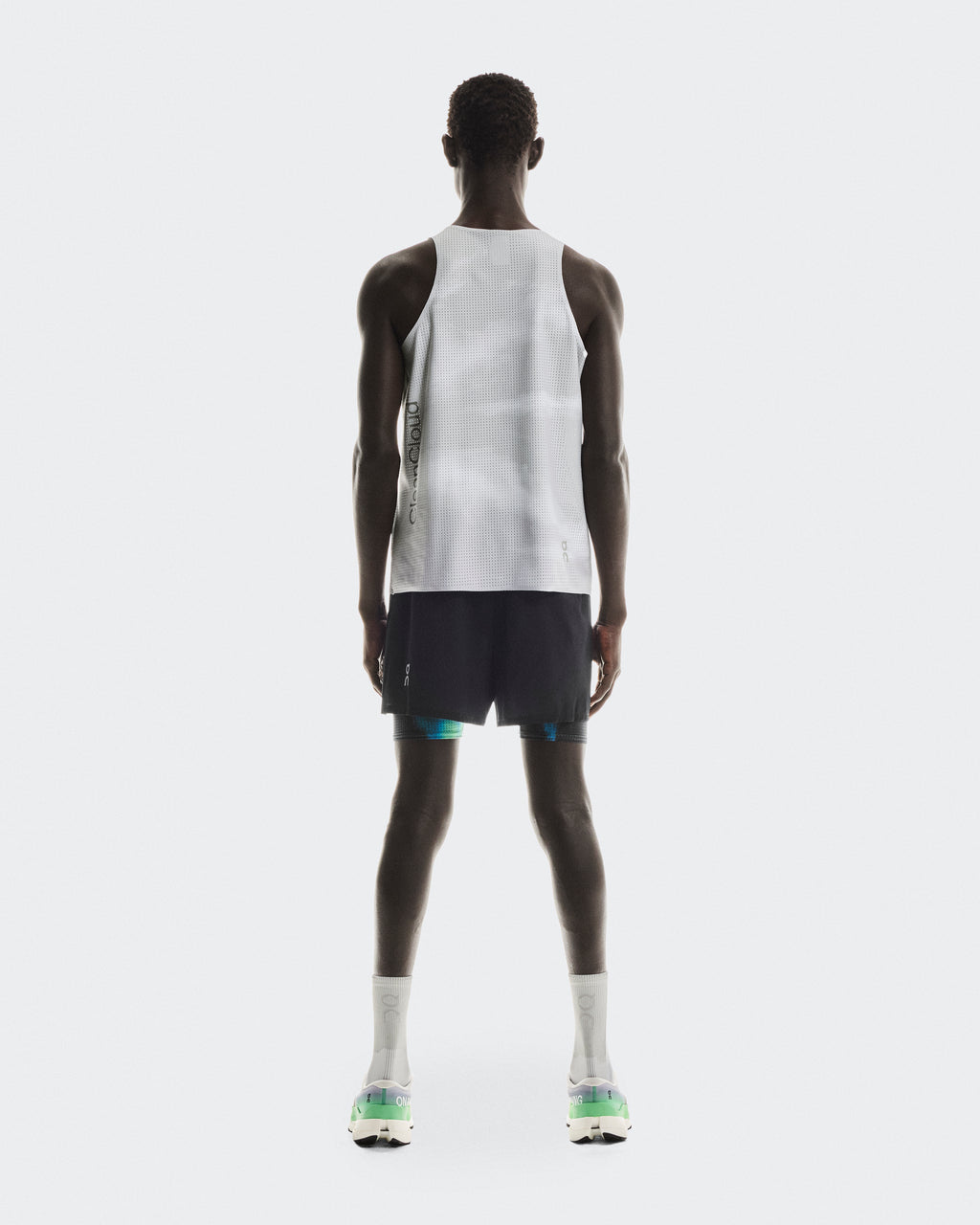 Pace Tank M Glacier | White