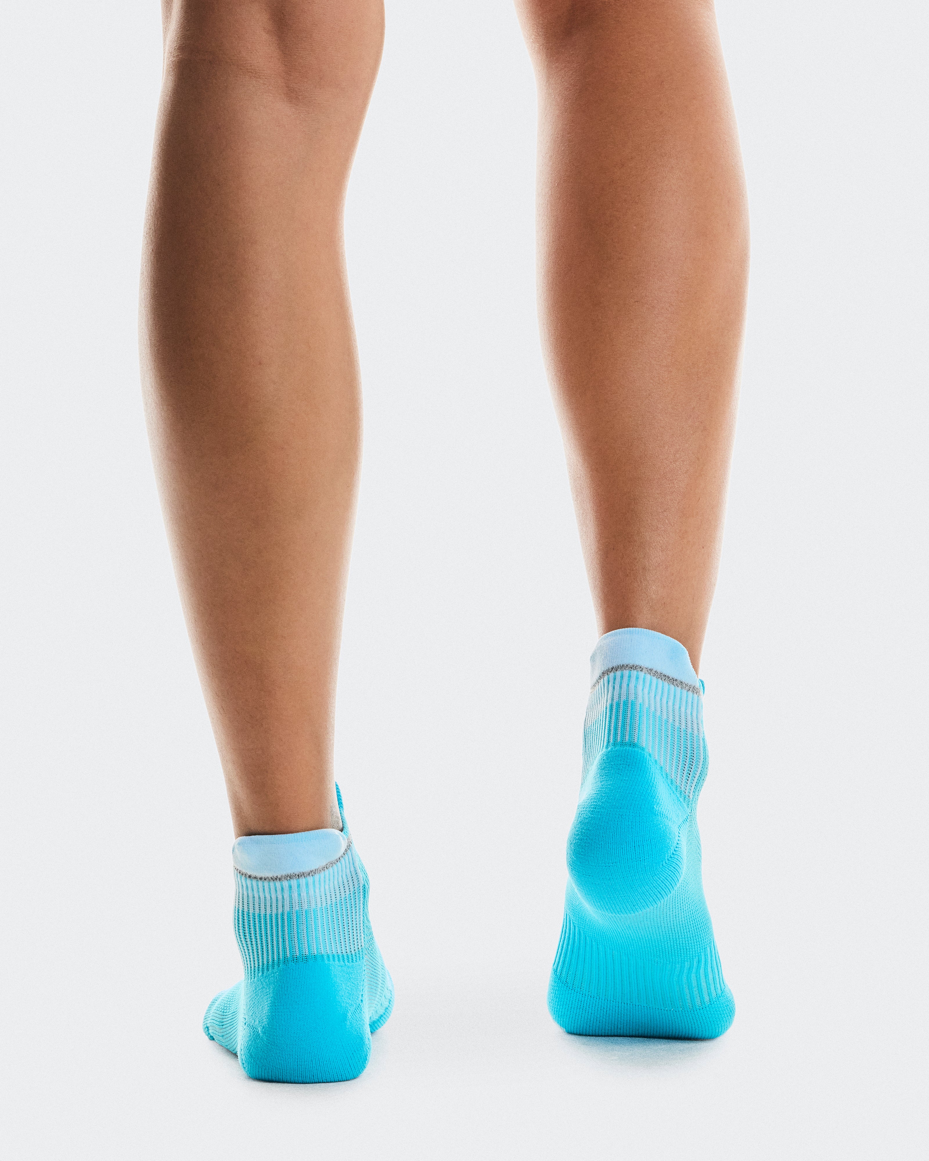 Performance Run Sock Low U Horizon | White
