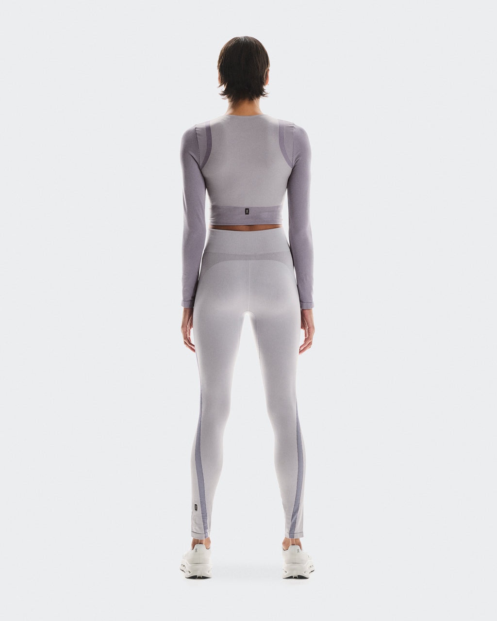 Studio Knit Long-T Crop W Lilac | Cosmos